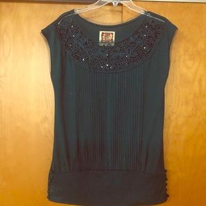 Free People Elegant Sleeveless blouse with beautiful detail